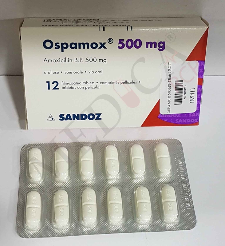 Ospamox Tablets 500mg°